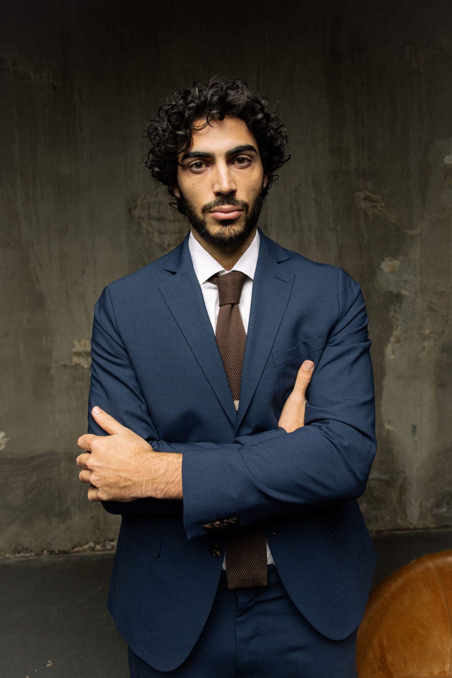 Modelshot / Navy / Detail